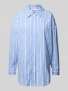 My Essential Wardrobe Relaxed Fit Hemdbluse mit Manschetten Modell 'Ki...