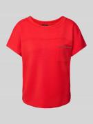 monari Sweatshirt mit 1/2-Arm in Rot, Größe 36