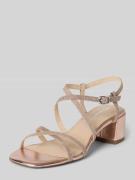 Tamaris Sandaletten mit Dornschließe in Rose Gold, Größe 36