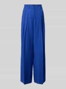 Mango Hose mit Bügelfalten und Paspeltasche Modell 'PALMA' in Royal, G...