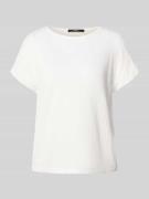 Someday Strickshirt mit Kappärmeln Modell 'Kanandi detail' in Offwhite...