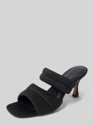 Only Pantolette mit Ziernaht Modell 'ALYSSSA' in Black, Größe 39