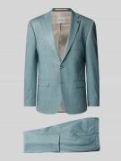 Roy Robson Regular Fit Anzug mit Reverskragen in Rauchblau, Größe 27