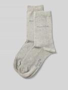Marc O'Polo Socken mit Label-Detail im 2er-Pack Modell 'Valentina' in ...