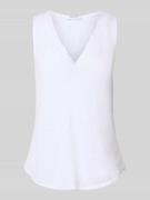 ZABAIONE Regular Fit Leinenblusentop mit V-Ausschnitt Modell 'Lu44cia'...