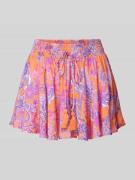 Guess Skort mit Smok-Details in Apricot, Größe M