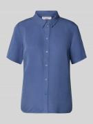 Marc O'Polo Denim Regular Fit Hemdbluse mit 1/2-Arm in Rauchblau, Größ...