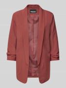 Pieces Blazer mit Schalkragen in Dunkelrot, Größe L
