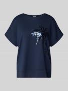 Milano Italy Sweatshirt mit 1/2-Arm in Marine, Größe S