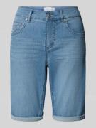 Angels Regular Fit Bermudas aus Denim mit Umschlag in Jeansblau, Größe...