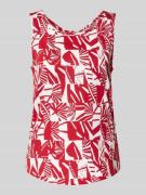 s.Oliver RED LABEL Regular Fit Top aus Baumwoll-Mix in Rot, Größe 34