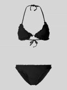 Shiwi Bikini-Set mit Rüschen Modell 'LYNN' in Black, Größe 34