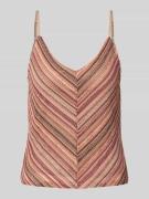 Vero Moda Regular Fit Trägertop mit Allover-Muster Modell 'DEMI' in He...