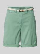 Tom Tailor Regular Fit Chinoshorts aus Baumwoll-Mix in Mint, Größe 36