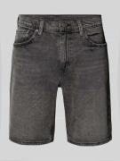 Levi's® Slim Fit Jeansshorts im 5-Pocket-Design in Mittelgrau, Größe 3...