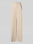 Christian Berg Woman Selection Wide Leg Bundfaltenhose aus Viskose-Lei...