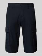 s.Oliver BLACK LABEL Relaxed Fit Cargo-Bermudas aus Baumwoll-Elasthan-...