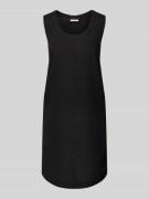 FREE/QUENT Knielanges Leinenkleid mit Rundhalsausschnitt Modell 'LAVA'...