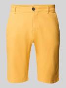 Tom Tailor Slim Fit Chinoshorts aus Baumwoll-Mix in Orange, Größe 31
