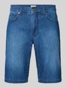 Brax Regular Fit Bermudas im 5-Pocket-Design Modell 'BALI' in Jeansbla...