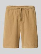 Jack & Jones Regular Fit Shorts aus Cord mit elastischem Bund Modell '...