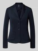 Marc Cain Blazer mit Reverskragen in Marine, Größe 34