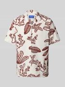 Jack & Jones Regular Fit Freizeithemd mit Resortkragen Modell 'LUKE' i...