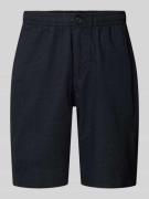 Marc O'Polo Relaxed Fit Bermudas aus reiner Baumwolle in Black, Größe ...