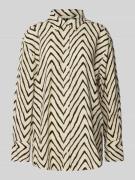 Tom Tailor Oversize Bluse aus Leinen-Viskose-Mix in Beige, Größe 36