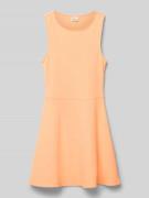 s.Oliver RED LABEL Ausgestelltes Minikleid mit Baumwollanteil in Neon ...