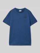 s.Oliver RED LABEL Regular Fit T-Shirt aus reiner Baumwolle in Rauchbl...