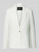 s.Oliver BLACK LABEL Antaillierter Longblazer mit Viskoseanteil in Off...