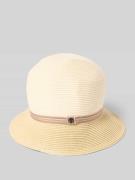 Loevenich Strohhut mit Strukturmuster Modell 'Glocke' in Beige, Größe ...
