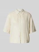 s.Oliver RED LABEL Relaxed Fit Bluse aus reinem Leinen in Sand, Größe ...