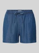 Only Loose Fit Jeansshorts aus Lyocell Modell 'PEMA' in Dunkelblau, Gr...