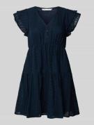 Only Leicht ausgestelltes Spitzenkleid aus reiner Baumwolle Modell 'HE...