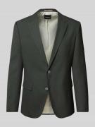 BOSS Slim Fit 2-Knopf-Sakko aus Schurwoll-Mix mit Leinen-Anteil Modell...