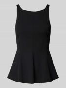 Gina Tricot Trägertop mit Rundhalsausschnitt in Black, Größe XS