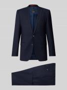 Roy Robson Slim Fit Anzug aus Schurwolle mit 2-Knopf-Sakko in Marine, ...