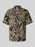 Only & Sons Regular Fit Freizeithemd aus reiner Baumwolle in Beige, Gr...