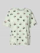 Jake*s Casual Pyjama-Oberteil mit Disney®-Print in Mint, Größe L
