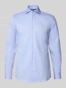 BOSS Slim Fit Businesshemd aus reiner Baumwolle in Bleu, Größe 38