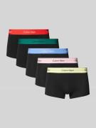 Calvin Klein Underwear Trunks mit elastischem Logo-Bund im 5er-Pack in...
