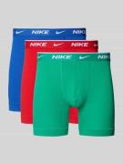 Nike Dri-Fit Boxershorts im 3er-Pack in Rot, Größe L