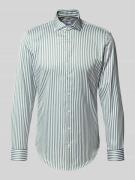 Jake*s Super Slim Fit Business-Hemd mit Haifischkragen in Dunkelgruen,...