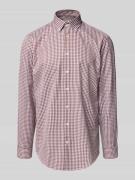 Jake*s Regular Fit Business-Hemd mit Button-Down-Kragen in Fuchsia, Gr...