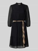 Christian Berg Woman Selection Knielanges Kleid aus Viskose-Mix in Bla...
