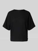 Tom Tailor Denim Loose Fit T-Shirt mit Fledermausärmeln in Black, Größ...