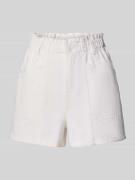 Tom Tailor Denim Relaxed Fit Jeansshorts aus reiner Baumwolle in Weiss...