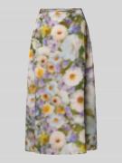 Armedangels Ausgestellter Midi-Rock aus Lyocell-Viskose-Mix in Flieder...